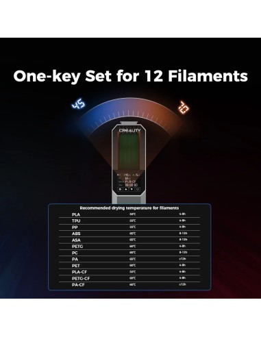 Creality Space Pi | Secador de filamento 3D (1 cámara)